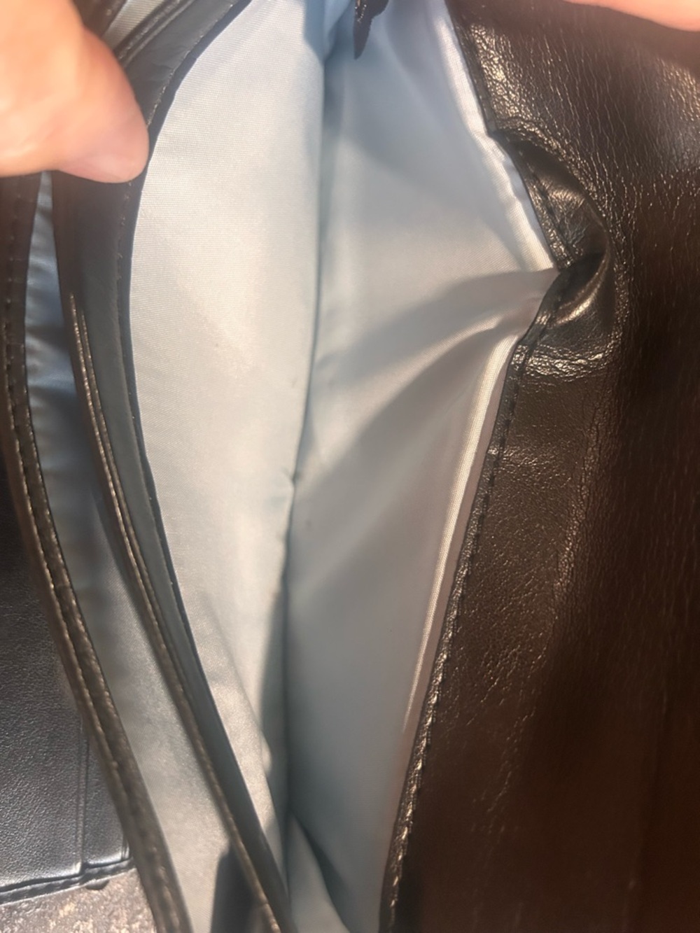 Coach Black SoHo Enamel Buckle Trifold Wallet - Picture 8 of 14
